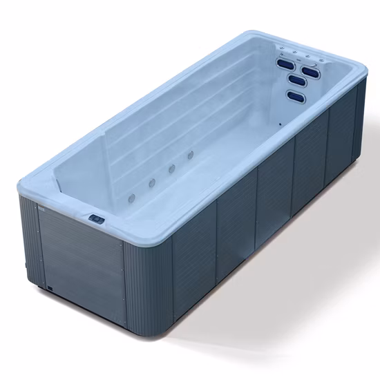 Large Swimming Pool Endless Surf Swim SPA with Whirlpool