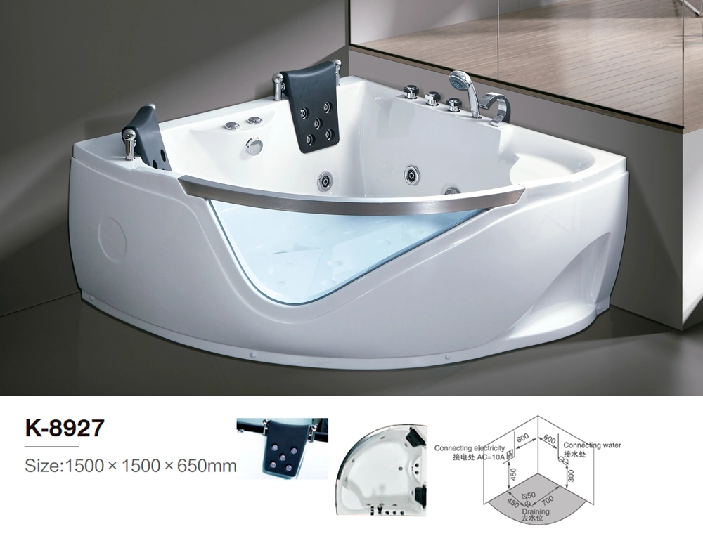 Joinin Hot Selling Products Shower Indoor Vertical Small Portable Whirlpool for Bathtub