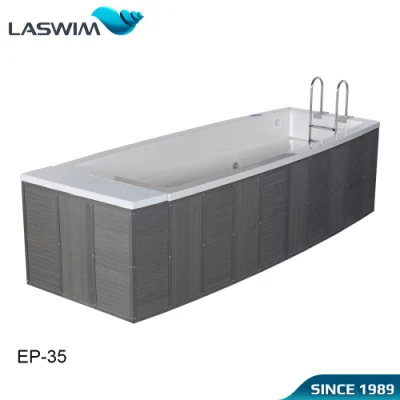 Jardim 5,95m Laswim Piscina infinita Swim SPA